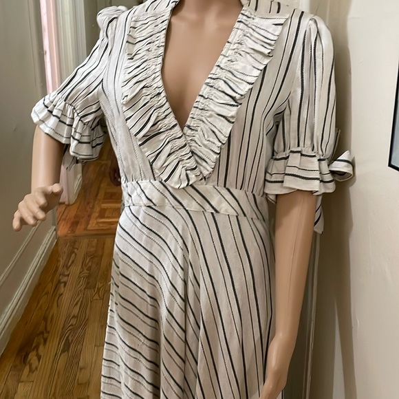 LUG Von Siga Striped V-Neck Maxi Dress - Picture 14 of 15